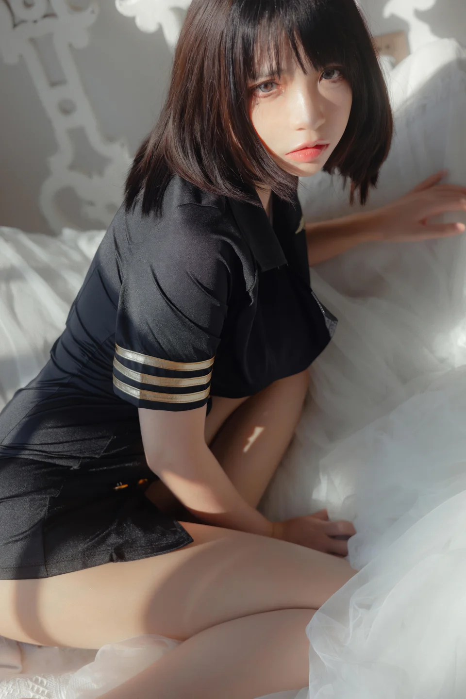 疯猫ss - No.158 黑色制服 [40P-284MB] tg@simisebaisi 【丝足阁】022.webp